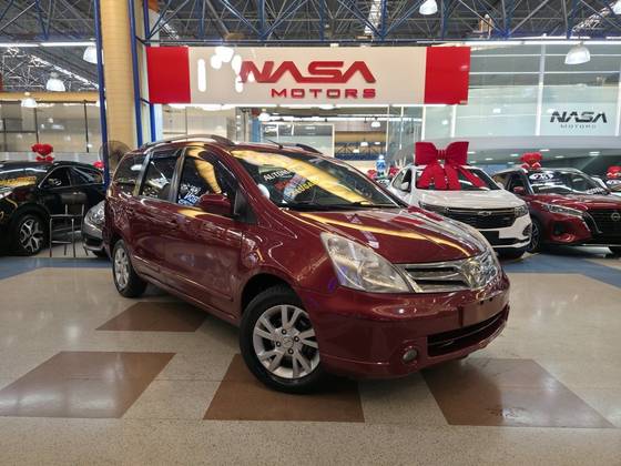 NISSAN GRAND LIVINA 1.8 SL 16V FLEX 4P AUTOMÁTICO NISSAN GRAND LIVINA 1.8 SL 16V FLEX 4P AUTOMÁTICO